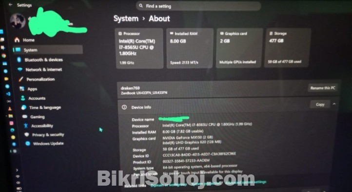 asus zenbook 14